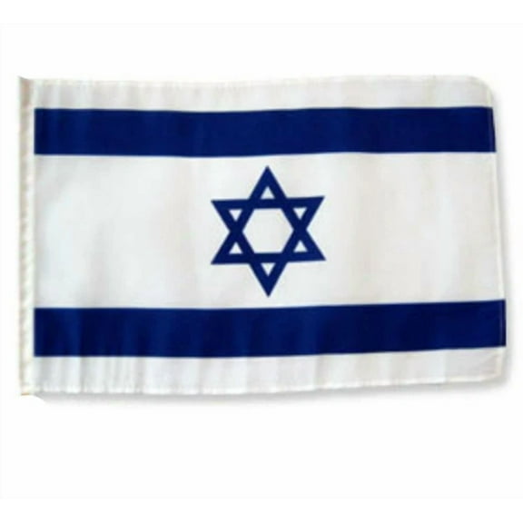 12X18 12"X18" Israel Sleeve Flag Boat Car Garden