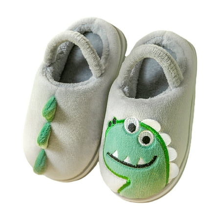 Baby sales dinosaur slippers
