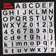 thumbnail image 1 of 36pcs 5 Inch Letter And Number Stencils Reusable Washable Alphabet Stencils Environment-friendly Pet, 1 of 2