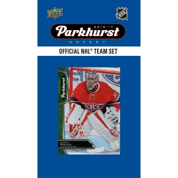 C&I Collectables 16CANADIENSTS LNH Canadiens de Montréal 2016 Ensemble d'Équipe Parkhurst et Ensemble all-star