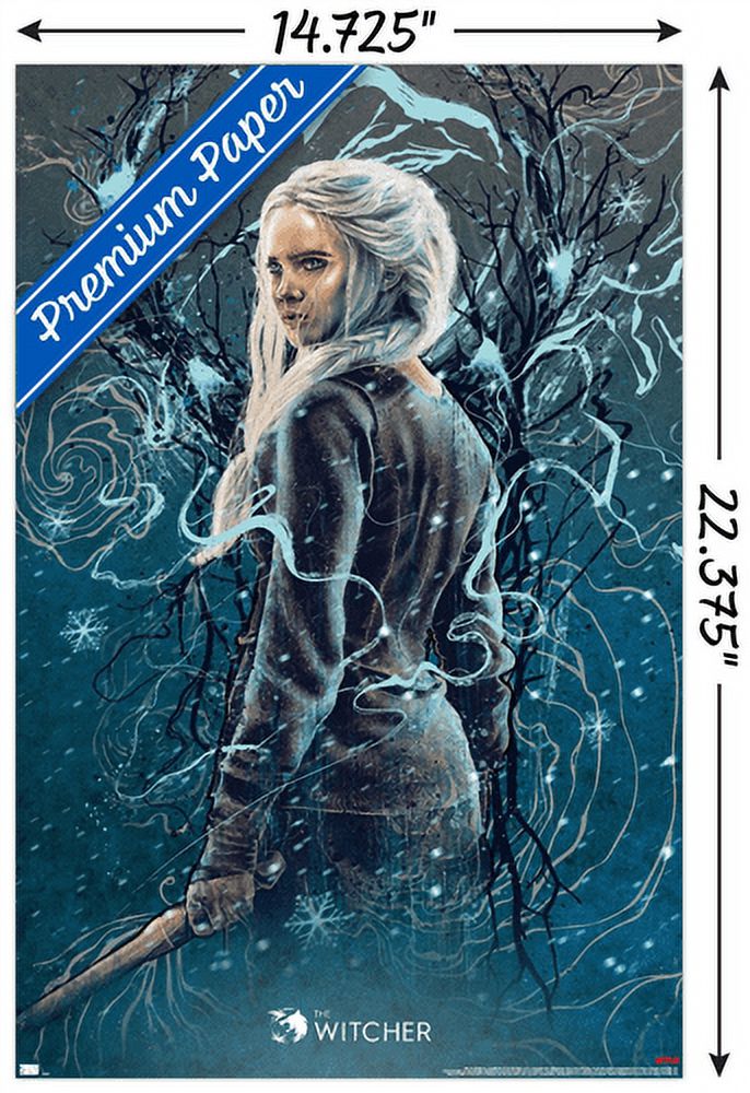 Netflix The Witcher Season 2 - Ciri Wall Poster, 14.725" x 22.375"