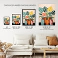 thumbnail image 3 of Monstera Fanfare House Plant Nursery Artwork Framed Wall Art Print A4, 3 of 5