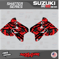thumbnail image 2 of Kalair GFX Graphics Kit for Suzuki DRZ400SM (2001-2023) Shatter Series, 2 of 5