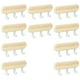 thumbnail image 5 of Perchero BLESIY soporte de llaves portátil Blanco montado en la pared, 5 of 6