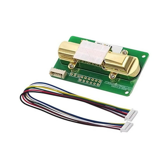 NDIR CO2 Sensor Infrared Carbon Dioxide Sensor Module with Serial Port PWM Analog Output CO2 Gas Detector Module -Z14B,1 * NDIR CO2 SENSOR