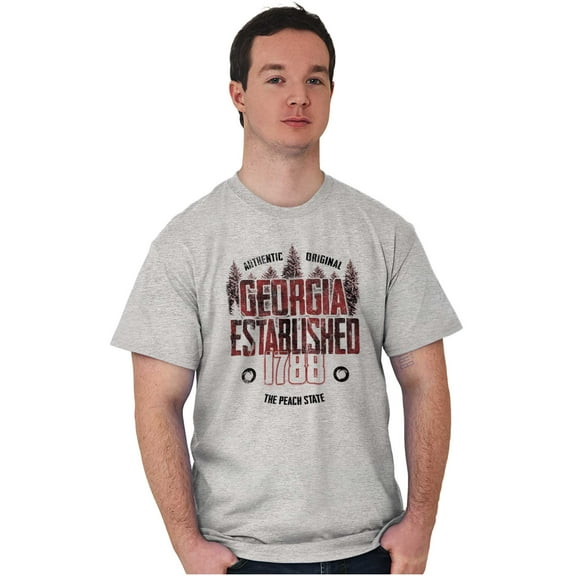 Georgia Rugged Outdoor Adventure Men's Graphic T Shirt Tees Brisco Brands S