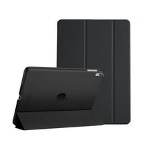ProCase iPad Air (3rd Gen) 10.5" 2019 / iPad Pro 10.5" 2017 Case, Ultra Slim Lightweight Stand Smart Case Shell with Translucent Frosted Back Cover for Apple iPad Air (3rd Gen) 10.5" 2019 –Black