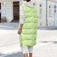 thumbnail image 4 of Vedolay Womens Hooded Parka Coat Casual Knit Cardigan Coats Of Female Green,XL, 4 of 4