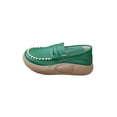 thumbnail image 2 of Zapatos casuales de mujer jinwen Moda cómoda Plataforma de mujeres Parte inferior gruesa Verde 39, 2 of 8