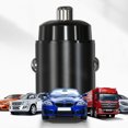 thumbnail image 2 of BSAH Mini Dual Ports PD USB C Car Charger 30W Fast Charging Car Cigarette Lighter Charger Adapter, 2 of 12