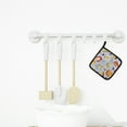 thumbnail image 3 of Assortment of Cheeses Pair of Pot Holders, 3 of 3