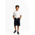 thumbnail image 3 of French Toast Boys White Short Sleeves Oxford Shirt - E9003 - White, 5, 3 of 7