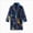 Blue 0626, variant on Boys Girls Kids Robe Hooded Bathrobe Boys Girls Soft Plush Flannel Pajamas with Belt Unisex Solid Color 2-12T Toddler Winter Clothes for Kids,Black,Size 9-10T