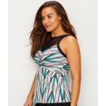 thumbnail image 3 of Coco Reef Plus Size Mojave High Neck Underwire Tankini Top, 3 of 4