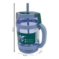 thumbnail image 3 of Botella Reduce de Plástico con Asa y Popote 2.36 Litros, 3 of 4