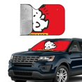 thumbnail image 4 of Windshield Sun Shade Foldable Car Front Window Sunshade For Car Suv Trucks Vans - Best Heat Shield Blocker Visor Cover Blocks Uv Rays And Keeps Your Vehicle Cool-Medium, 4 of 5