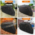 thumbnail image 6 of Adult Electric Tricycle Cover, Bicycle Cover Outdoor Storage, Protect Your Bike from Rain, Electric Tricycle Cover, Waterproof, Dustproof, Windproof Tricycle Cover, Black, 6 of 7