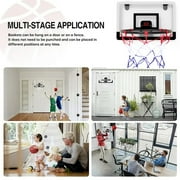Babyltrl Indoor Kids Basketball Hoop,Mini Toddlers Wall Mounted Basketball Hoop with Electronic Scoreboard,Basketball Toys Suit for Door/Pool/Outdoor
