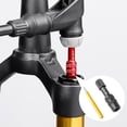 thumbnail image 4 of Soidarity Adaptador de válvula de bicicleta Schrader inflable de aire a prueba de óxido componentes de bicicleta portátiles de alta resistencia Ciclismo Negro Soidarity OD020640-01, 4 of 6