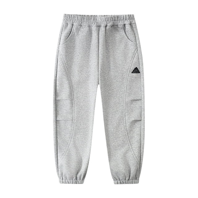 Odeerbi 5-18 Años Niños Niñas Pantalones Deportivos Algodón Workout Athletic Sports Jogger Pantalones Primavera Verano Cintura Elástica Joggers