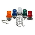 thumbnail image 2 of federal signal lp3s-120r strobe light, red, surf, round, 3-1/8 dia, 2 of 2