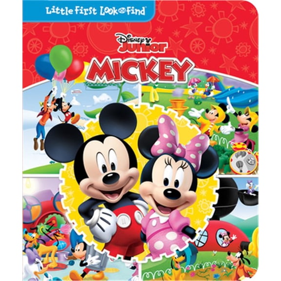 Pre-Owned Disney Junior Mickey Mouse Clubhouse: Little First Look and Find Book and Puzzle (Hardcover)