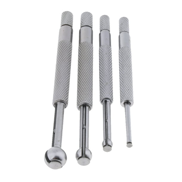 Calibrador De Orificio Telescópico De Precisión De 4 Piezas Conjunto De Bola Completa Tipo 1/8 '' - '' Sunnimix Calibrador de orificio telescópico tipo bola