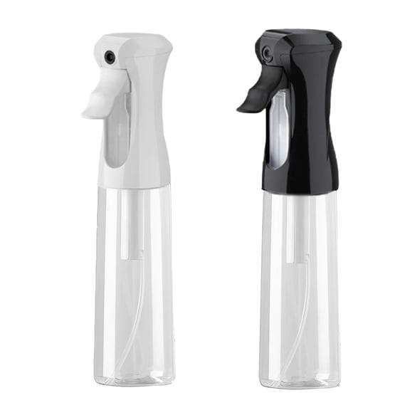 2 Pack Plastic Spray Bottles Stream Water Bottle for Cleaning Solutions, Plants, Pet, Essential Oils, Hair, Cooking