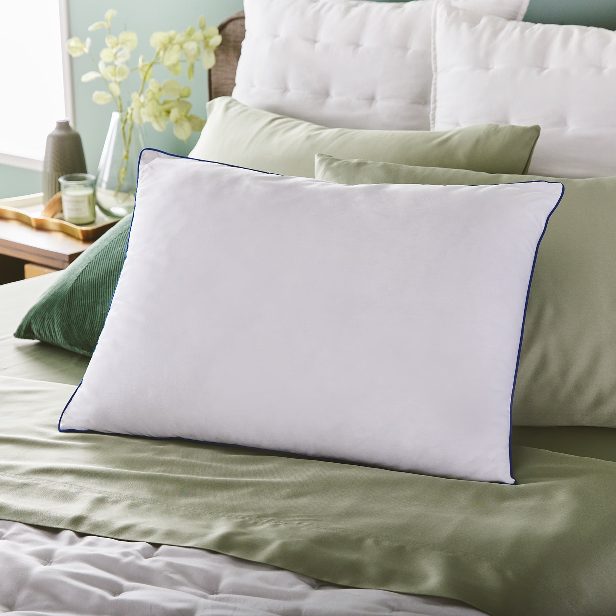 King Sleep Innovations Reversible Gel Memory Foam Pillow 