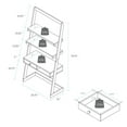 thumbnail image 2 of American Trails Freestanding Ladder Desk with Drawer, Natural, 2 of 12