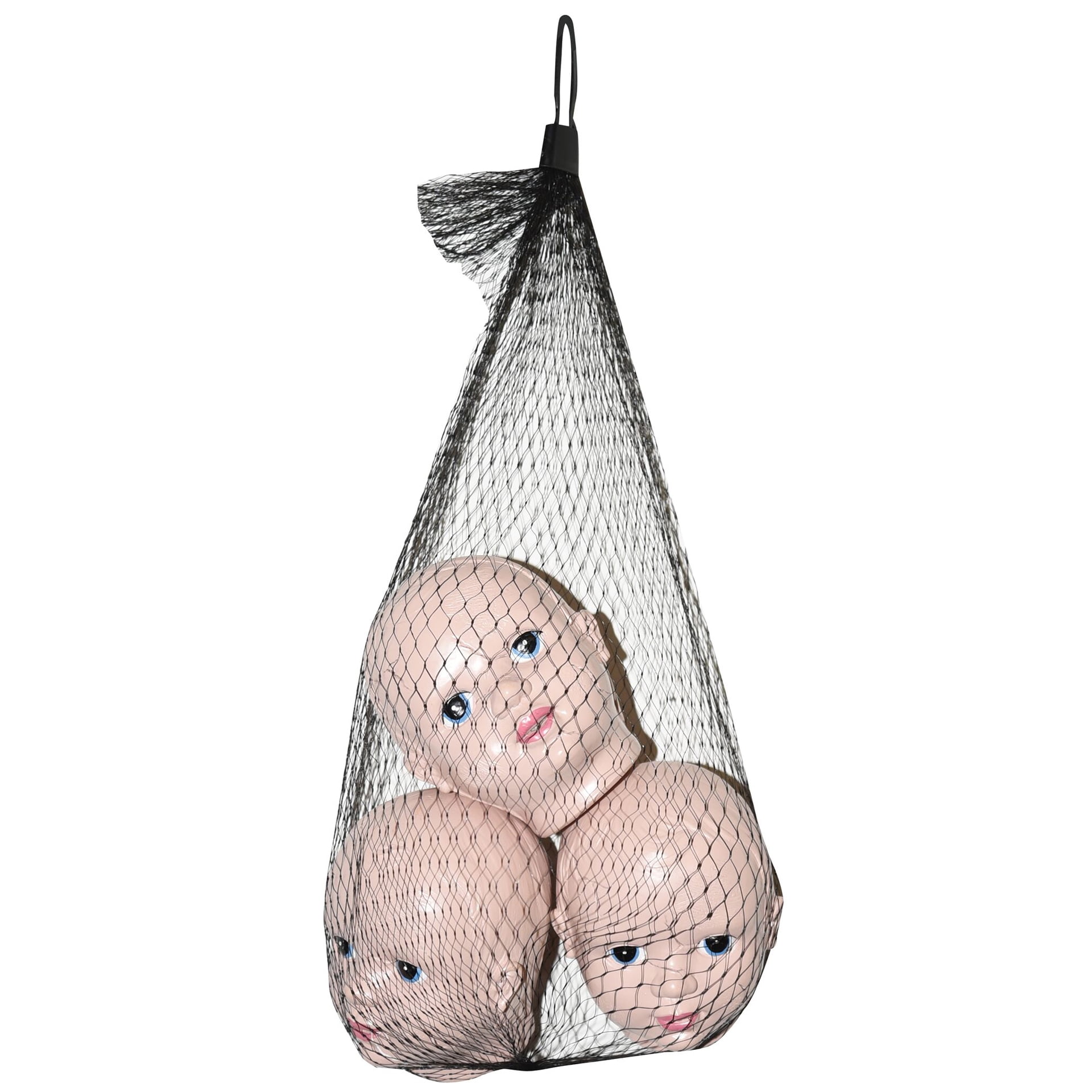 bag of doll heads