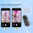 thumbnail image 3 of Bluetooth Remote Control for Phone Scrolling, Page Turner Camera Shutter, iPhone Android Black, 3 of 11
