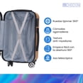 thumbnail image 4 of Maleta de Mano ABS Check In, Carry-on, Capacidad 8 kg dorado Unitalla, 4 of 13