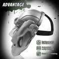 thumbnail image 3 of Máscara rericonq Dr. Doom Skull Cosplay Fantastic Four PVC, 3 of 7