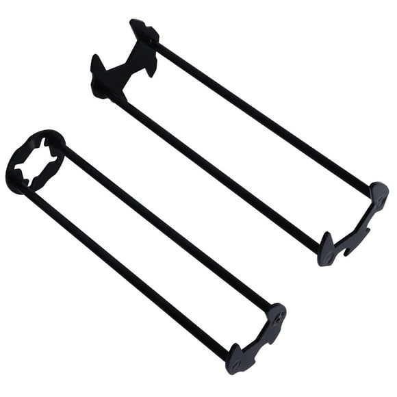 Basin Wrench, High Strength Portable 2Pcs Multifunctional Sink Wrench Iron for All Faucet