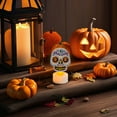 thumbnail image 3 of Electronic Candle Lights Festival LED Halloween Wind Lights Decorative Injection Candles Night Lights Halloween Style Desktop Scenery 7 Candle Winding Candle Book Scented Candle Winter Candle Set, 3 of 3