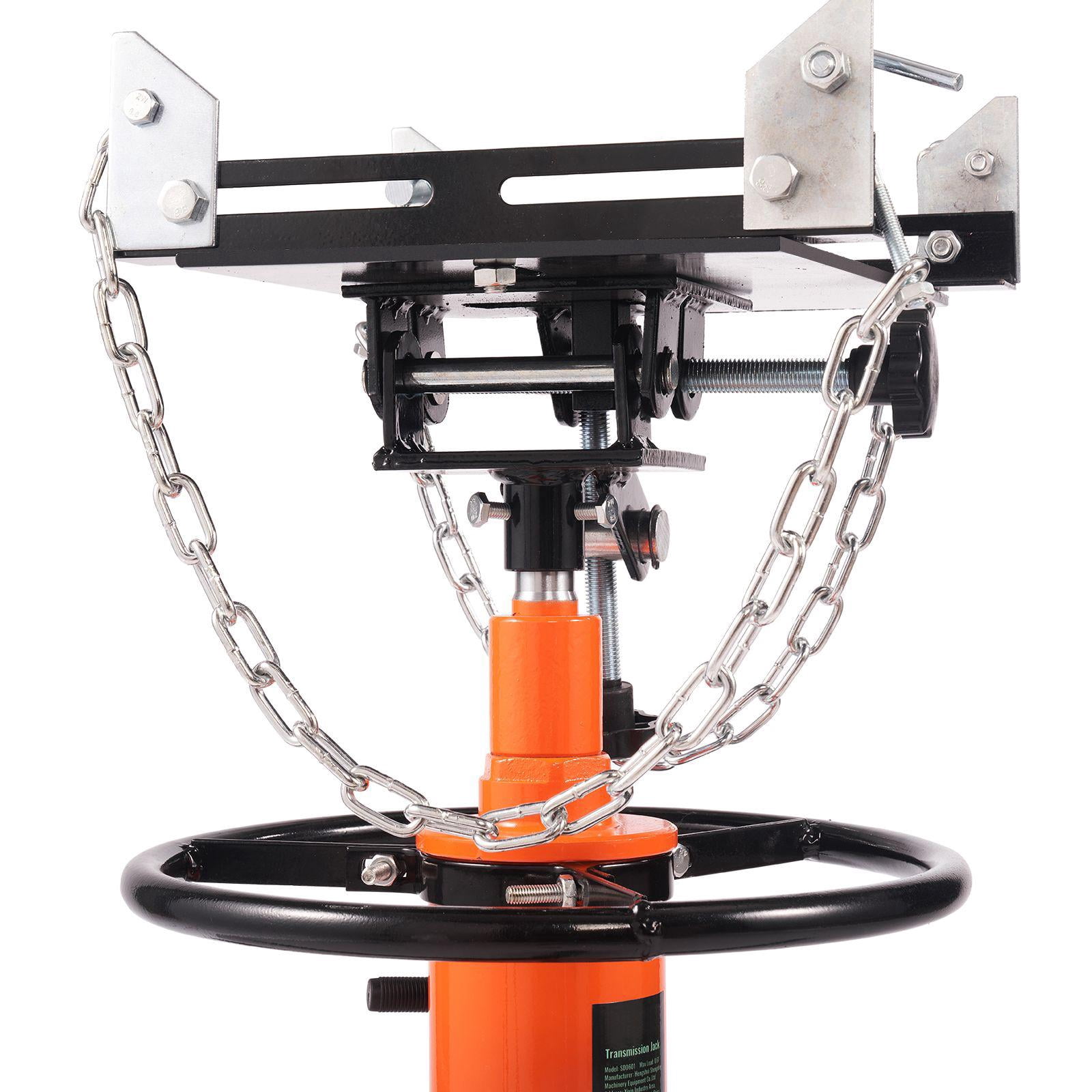 1322 LBS Hydraulic Transmission Jack 32-67 Inch High Lift Floor Jack Stand with Foot Pedal 360 Degree Swivel Wheel Garage Shop Lift Hoist