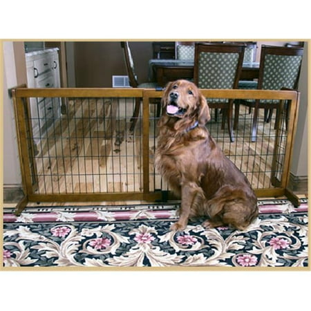 Carlson 2870DS 2-in-1 Extra Tall Wood Freestanding Pet Gate