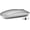 Slive, variant on Bluetooth Wireless Mouse for MacBook, iPad, Laptop, Tri-Mode Rechargeable Silent Slim Computer Mouse for 3 Devices with USB & USB-C,Sliver