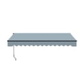 thumbnail image 6 of ALEKO Motorized Retractable 13 x 10 ft Home Patio Awning Canopy Sky Blue, 6 of 8