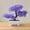Purple, variant on JUSEO Artificial Potted Plant Bonsai Tree Decorative Indoor Tabletop Living Room Home Arrangement Orange