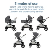 Maxi-Cosi Siena Luxe Modular Travel System, Travertine