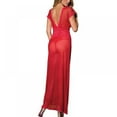 thumbnail image 2 of EIMELI Robe de Nuit Longue Sexy pour Femmes Robe Transparente Nuisette Lingerie + Ensemble String, 2 of 10