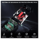thumbnail image 4 of Inversor De Corriente Para Auto  Bloosom 12v A 110v 300w 2 Ca Y 2 Usb Negro, 4 of 4