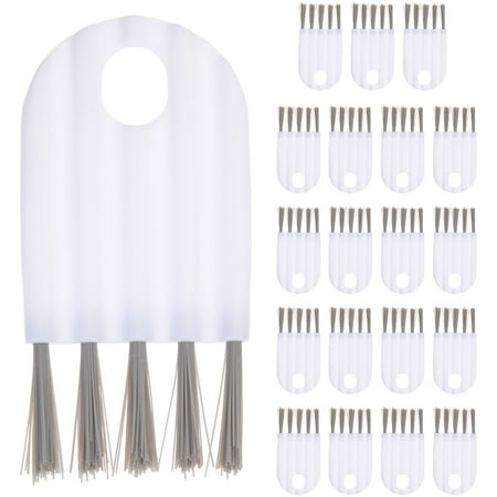 

20pcs Cup Lid Brush Floor Scrub Brush Floor Brush Scrubber Bathroom Cleaning Brush