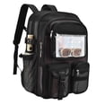 thumbnail image 1 of Mochila Jeluno Mesh Lightweight Black 45x32x14 cm, 1 of 6