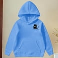 thumbnail image 5 of DHFJKG Boys Girls Graphic Hoodies Sweatshirt Kids Children Toddlers Cute Cat Printed Hooded Pockets Pullover For Fall Winter Comfort Tops, 5 of 7