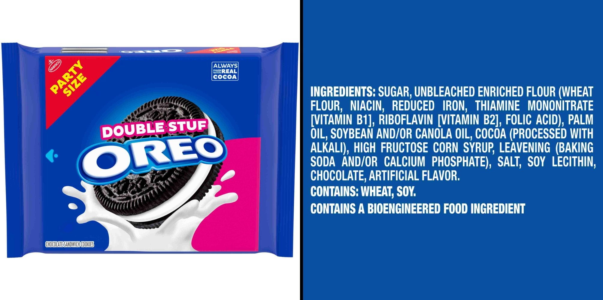 OREO Double Stuf Chocolate Sandwich Cookies 24.95 oz & Frito Lay Classic Mix Variety Pack