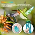thumbnail image 2 of Hummingbird Wind Chimes, Hummingbird Wind Chime Hummingbird Metal Tubes Wind Chime Bell Waterproof Wall Hanging Ornament Wind Chimes for Outdoor Indoor Gardening Yard Pathway Decoration, 2 of 8