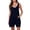 Dark Blue, variant on Short Romper Jumpsuits for Women Shorts Summer 2026 Casual Loose Sleeveless Tank Overalls Jumpers with 2 Pockets (M, Dark Blue)